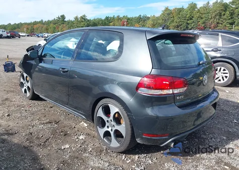 2013 Volkswagen Gti 2-Door from USA, damaged, VIN WVWED7AJ8DW122117